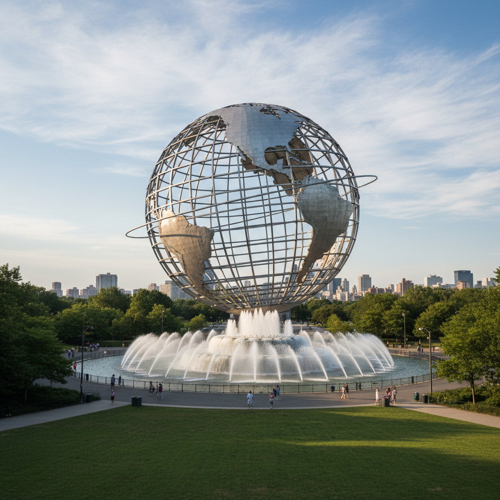 Unisphere in Flushing Meadows Park